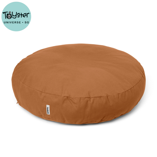 Tadazhi Round Pillow Bed Light Brown - dog bed
