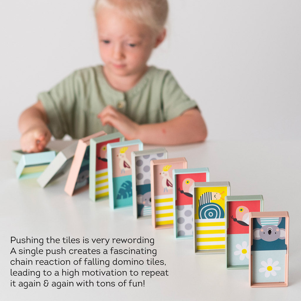 Taf Toys Domino Rally XL Block - Easier Learning