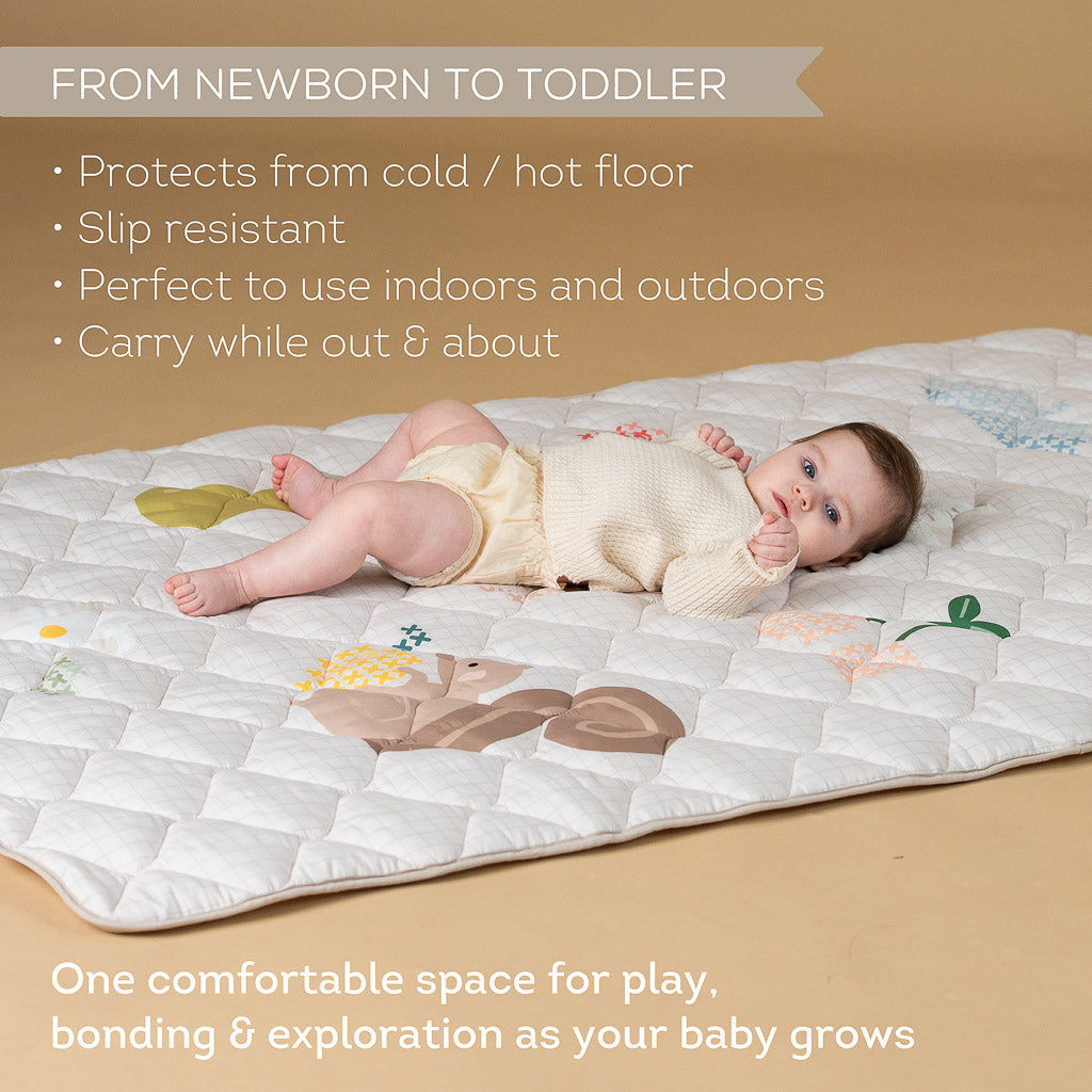 Taf Toys Fantasy Bloom Quilted Playmat - Easier Beginnings