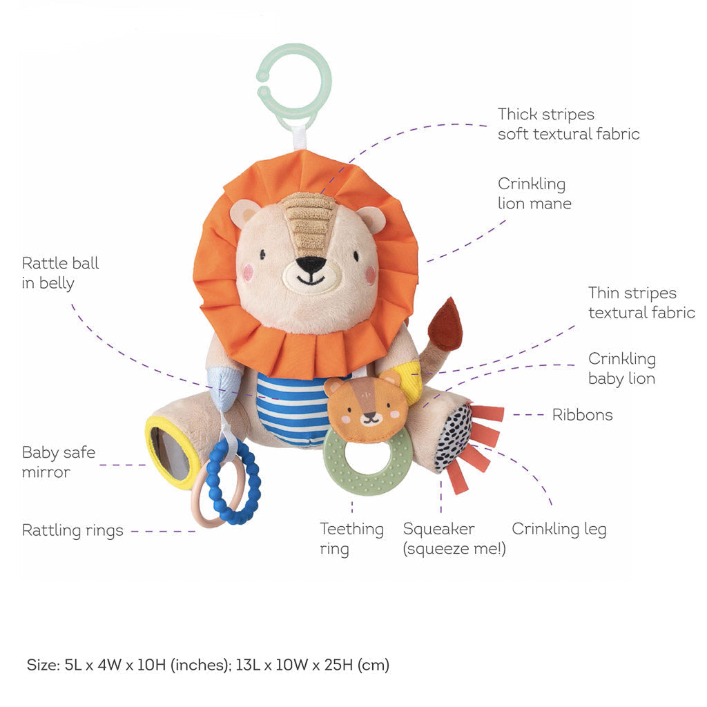 Taf Toys Harry the Lion Activity Toy - Easier Development