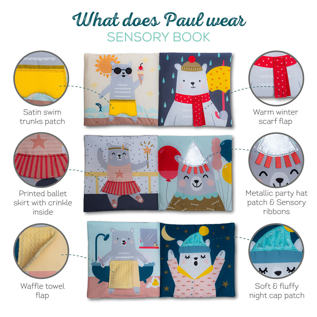 Taf Toys What does Paul Wear Book - Easier Outdoors