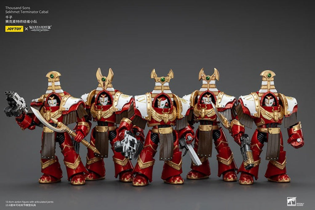 Thousand Sons: Sekhmet Terminator Cabal Combi-Melta And Achea Force Weapon Jt8605 Warhammer 40K