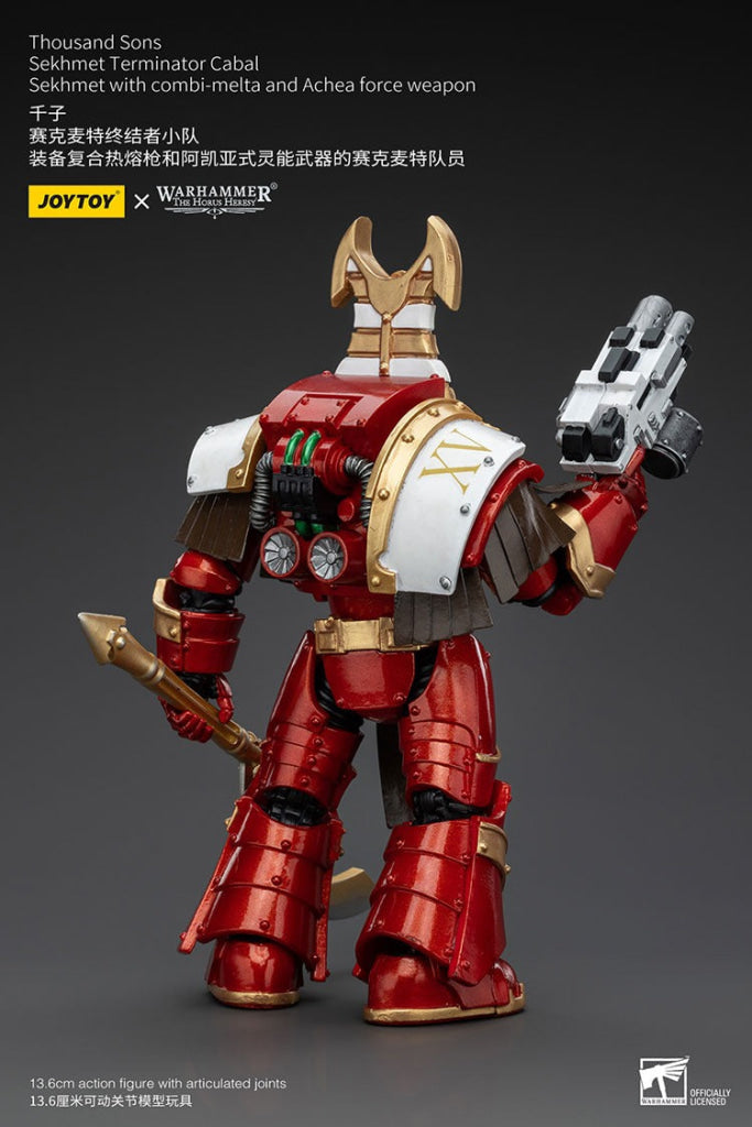 Thousand Sons: Sekhmet Terminator Cabal Combi-Melta And Achea Force Weapon Jt8605 Warhammer 40K