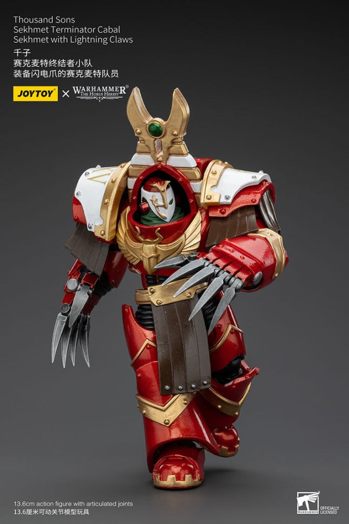 Thousand Sons: Sekhmet Terminator Cabal With Lightning Claws Jt7462 Warhammer 40K