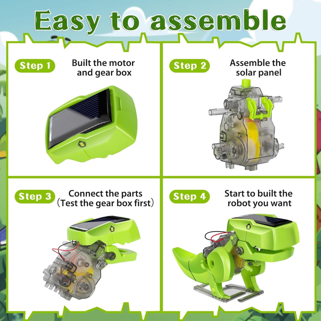Tobeape Stem 3 In 1 Solar Robot