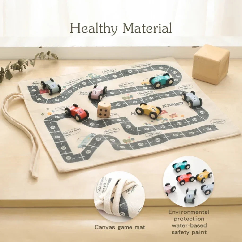Traffic Road Map Canvas 35*31Cm