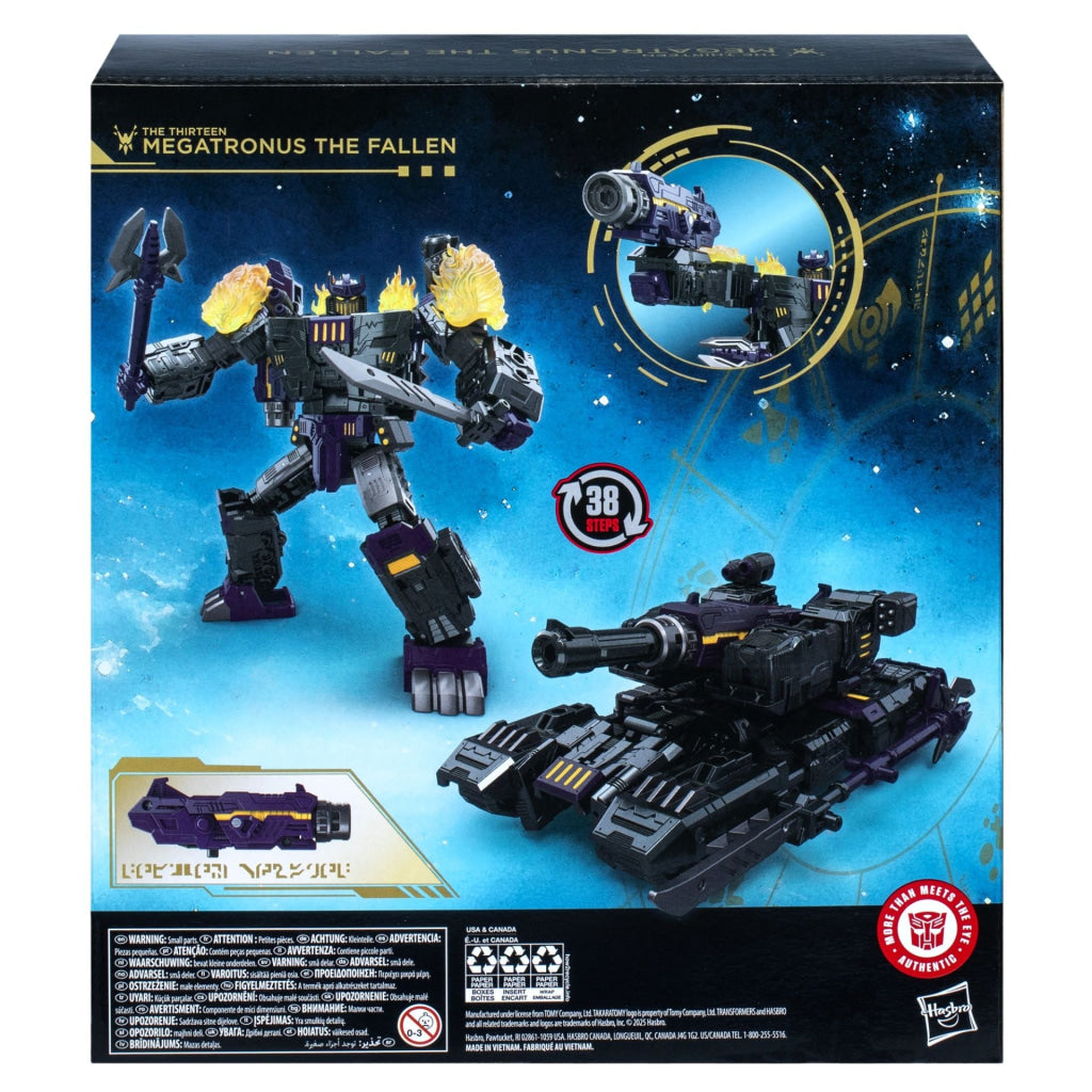Transformers Age of the Primes Leader Class The Thirteen Megatronus the Fallen - Transformers
