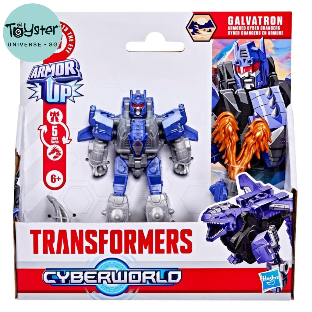 Transformers Cyberworld Armored Cyber Changers Galvatron - Transformers