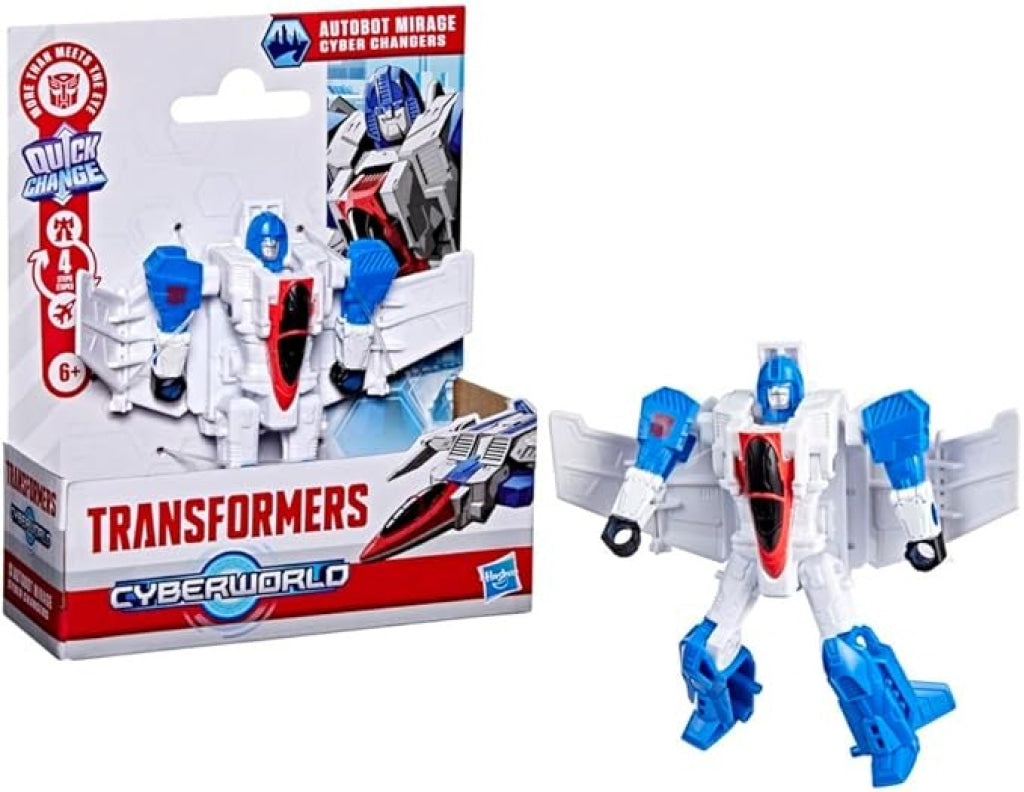 Transformers Cyberworld Cyber Changers Autobot Mirage - Transformers