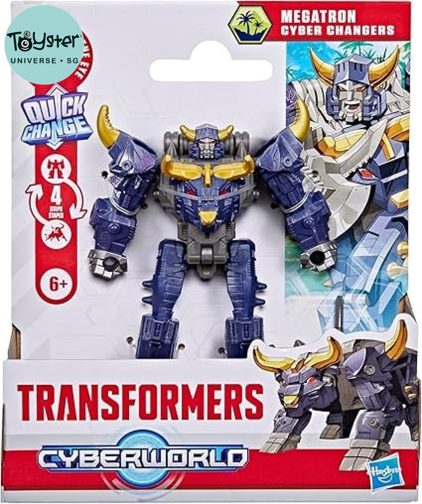 Transformers Cyberworld Cyber Changers Megatron - Transformers