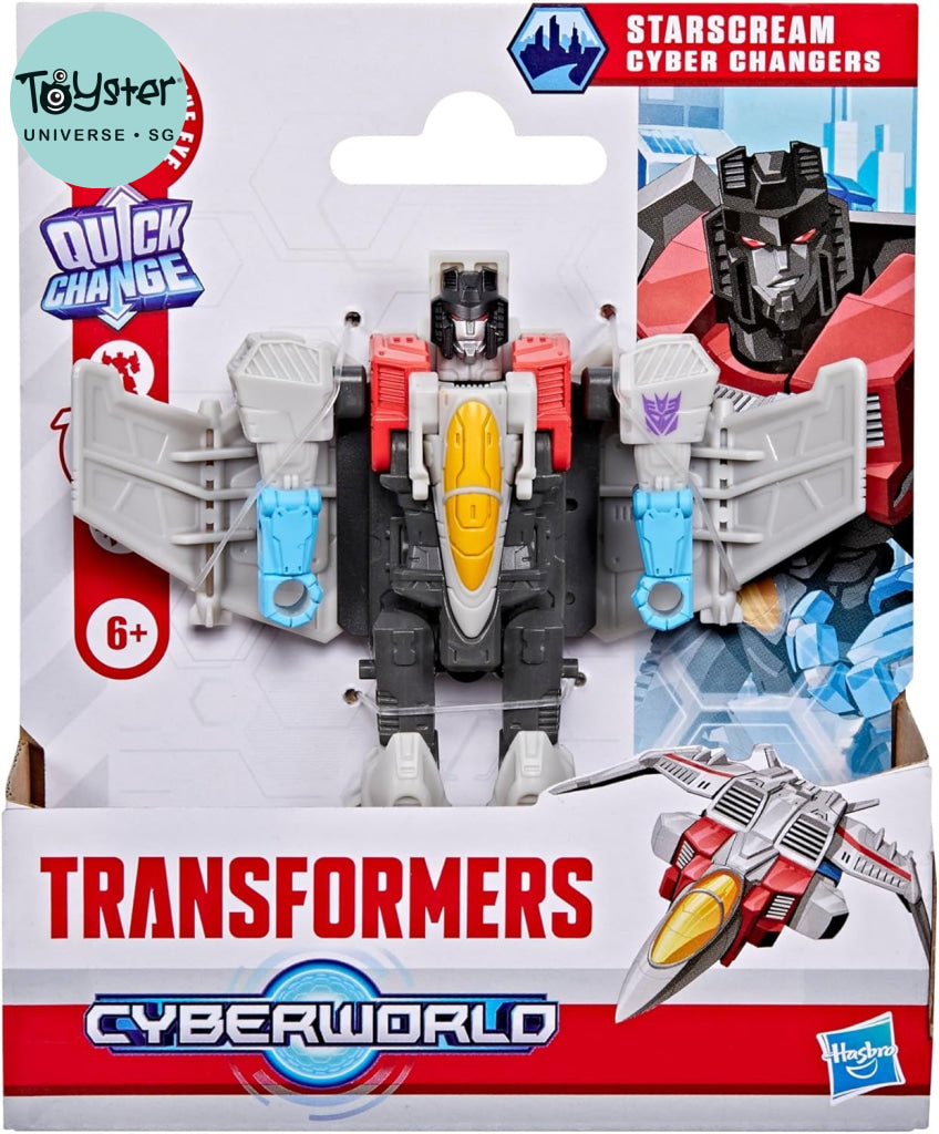 Transformers Cyberworld Cyber Changers Starscream - Transformers