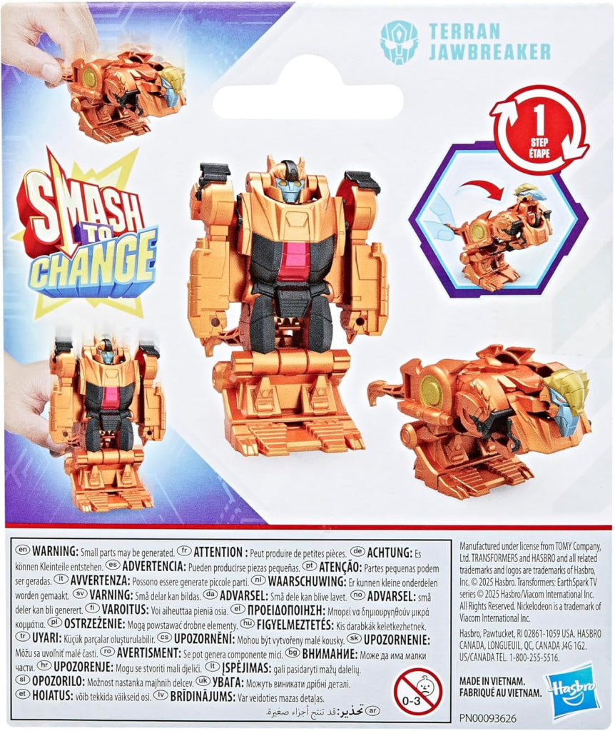 Transformers EarthSpark 1-Step Smash Changers Terran Jawbreaker - Transformers