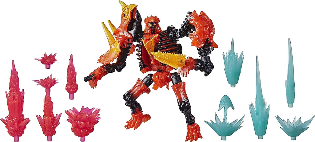 Transformers Generations War For Cybertron Deluxe Wfc-K39 Tricranius Beast Power Fire Blasts