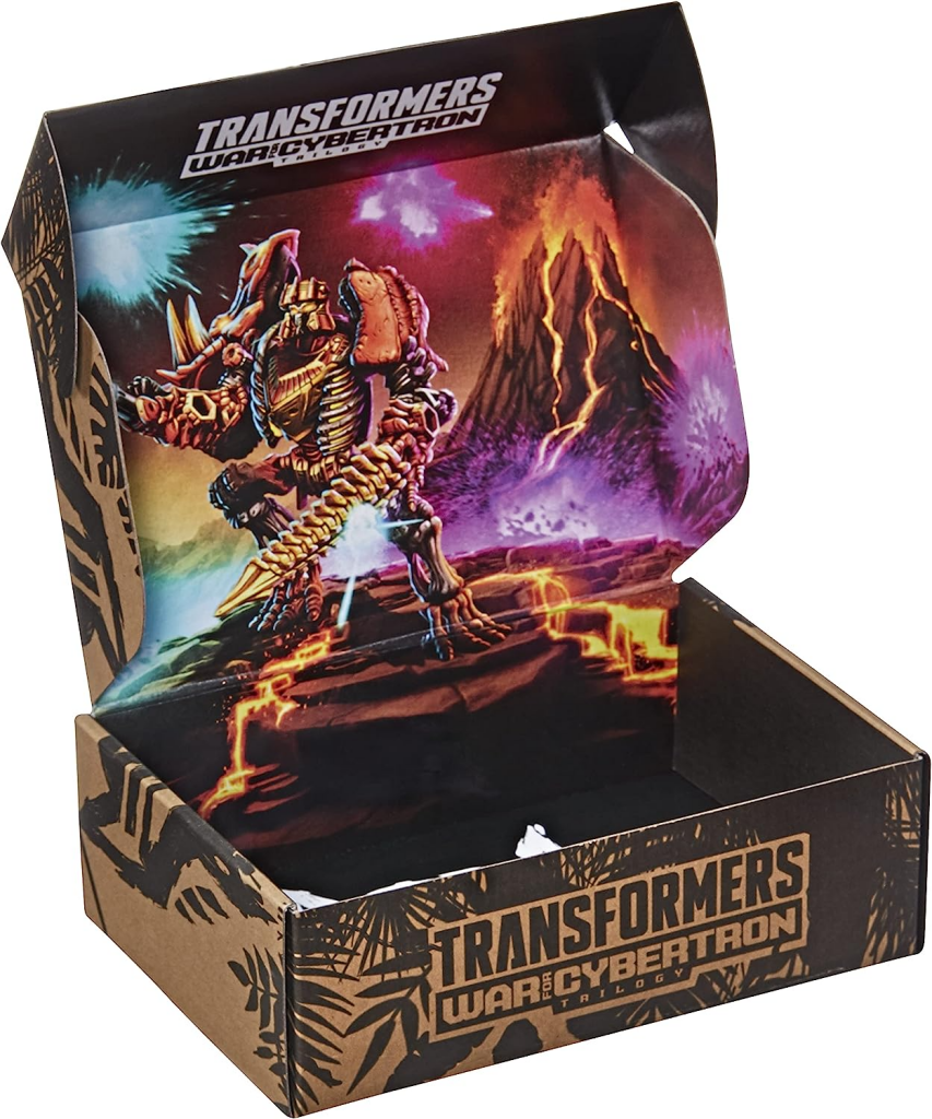 Transformers Generations War For Cybertron Deluxe Wfc-K39 Tricranius Beast Power Fire Blasts