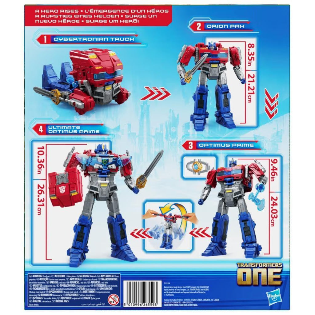 Transformers One Power Flip Optimus Prime (Orion Pax) - Transformers