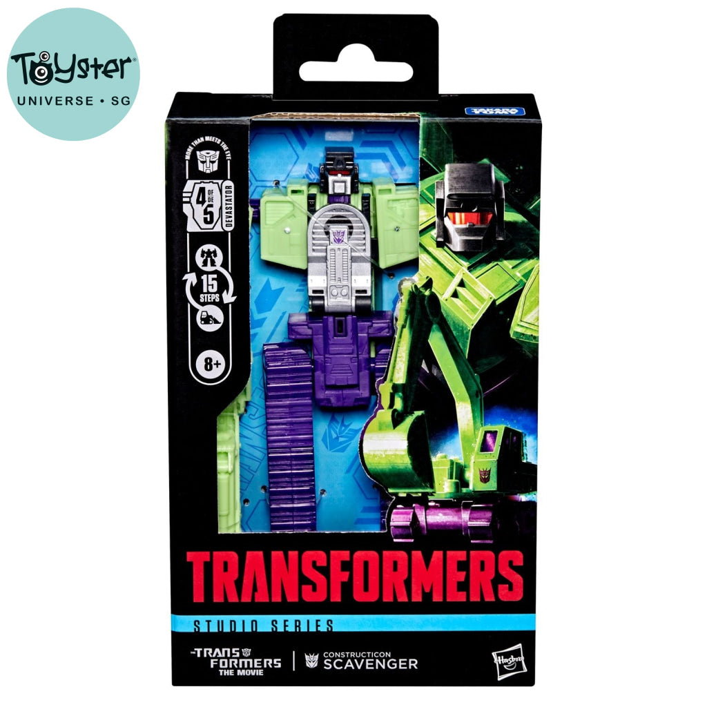Transformers Studio Series Deluxe Class Transformers: The Movie Construction Scavenger - Transformers