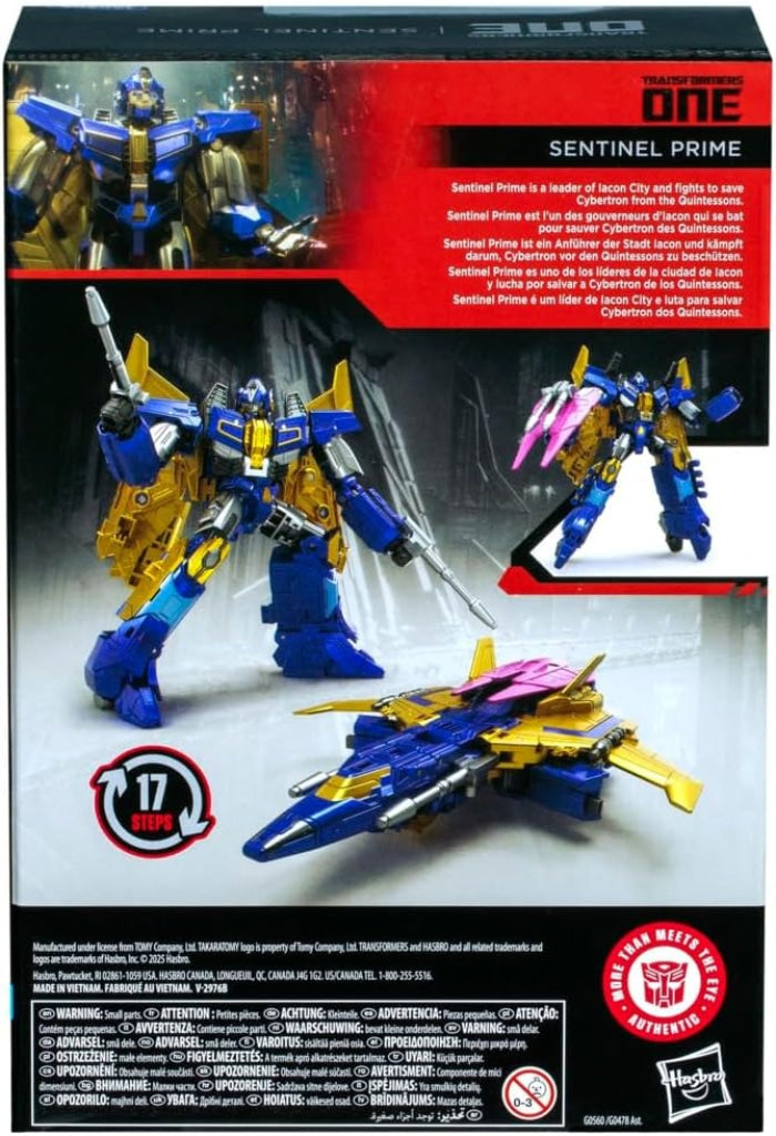 Transformers Studio Series Voyager Class Transformers One Sentinel Prime - Transformers