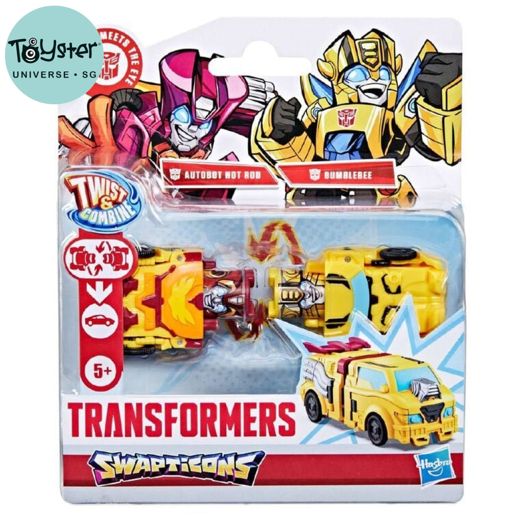 Transformers Swapticons Autobot Hot Rod and Bumblebee - Transformers