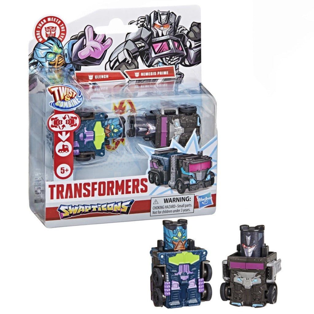 Transformers Swapticons Clench and Nemesis Prime - Transformers