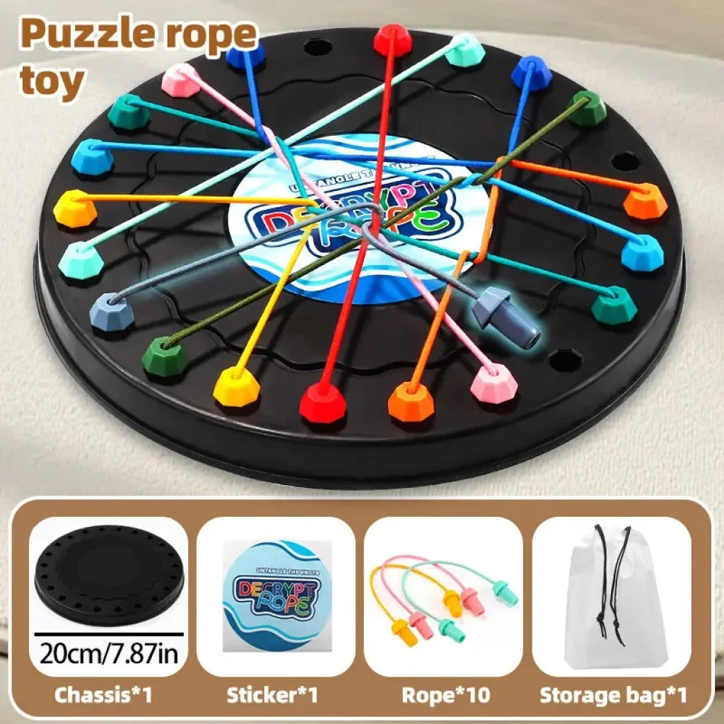 Twisted Rope Puzzle Game - 20cm / CHINA