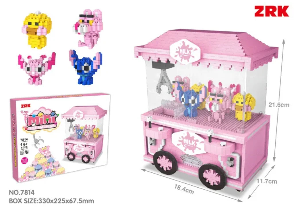 Ufo Catcher Plastic Bricks