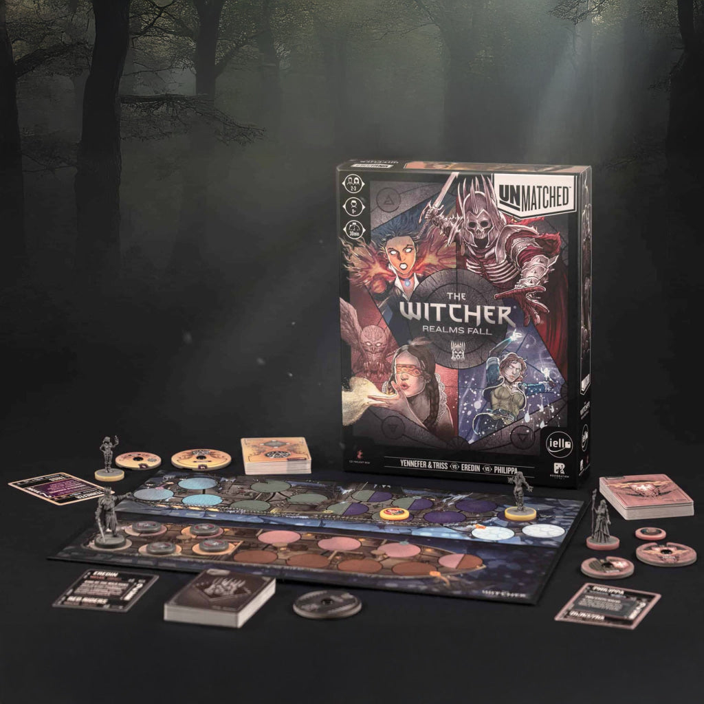 Unmatched: The Witcher Bundle with Foil Cards - Board Games