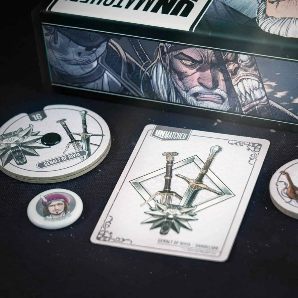 Unmatched: The Witcher Bundle with Foil Cards - Board Games