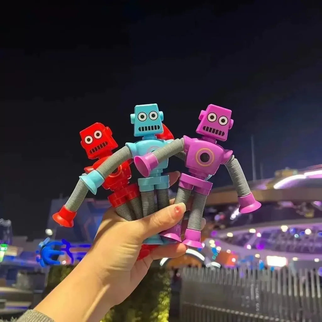 Versatile Suction Cup Robot Telescopic Tube 5Pcs