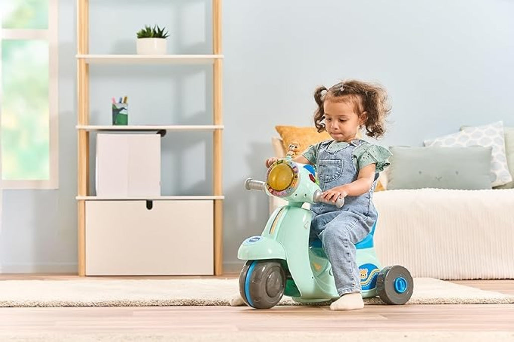 VTech 2 In 1 Ride N Balance Scooter Blue - VTech