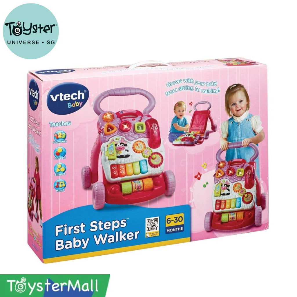Vtech First Steps Baby Walker Pink - VTech