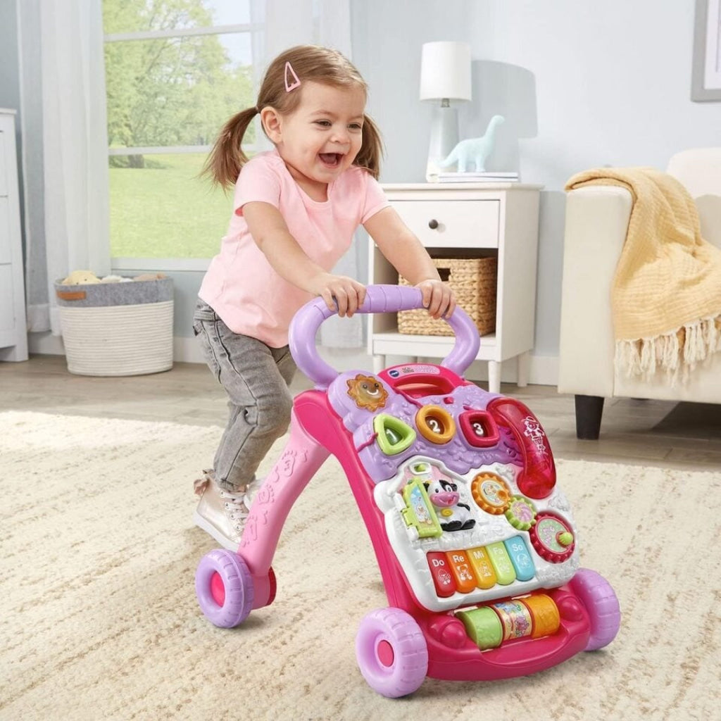 Vtech First Steps Baby Walker Pink - VTech