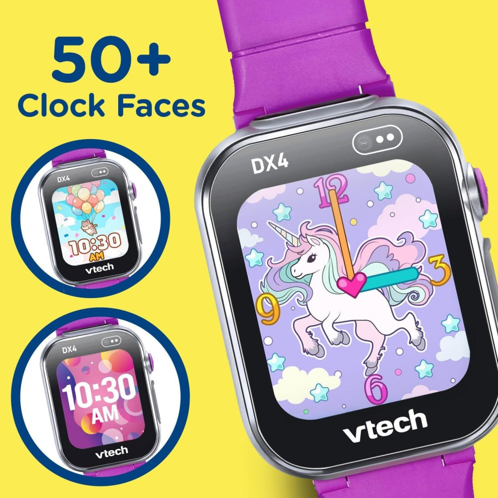 VTech KidiZoom Smartwatch DX4 Purple - VTech