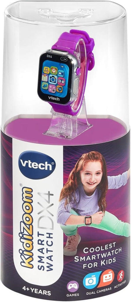 VTech KidiZoom Smartwatch DX4 Purple - VTech