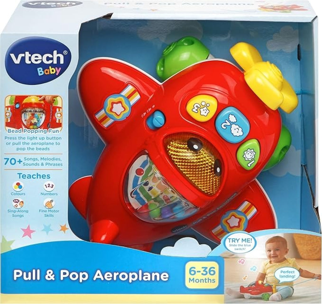 VTech Pull and Pop Airplane - VTech