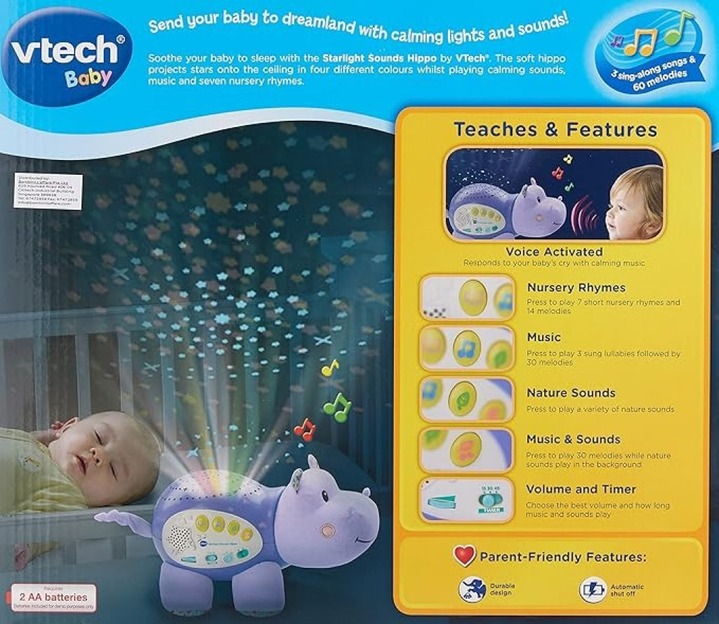 VTech Starlight Sound Hippo - VTech