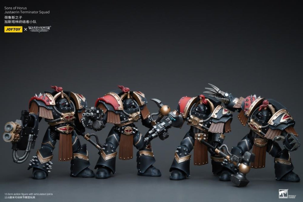 Sons Of Horus: Justaerin Terminator Squad With Carsoran Power Axe Jt9718 Warhammer 40K