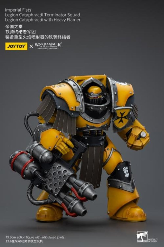 WARHAMMER - The Horus Heresy: Imperial Fists Legion Cataphractii Terminator Squad Legion Cataphractii Sergeant with