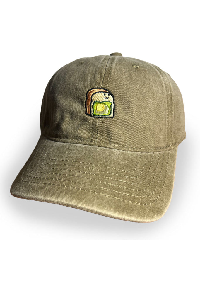 Washed Caps - Olive / Starter Kaya