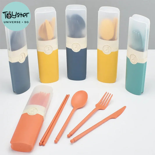 Wheat Straw Tableware Cutlery Set
