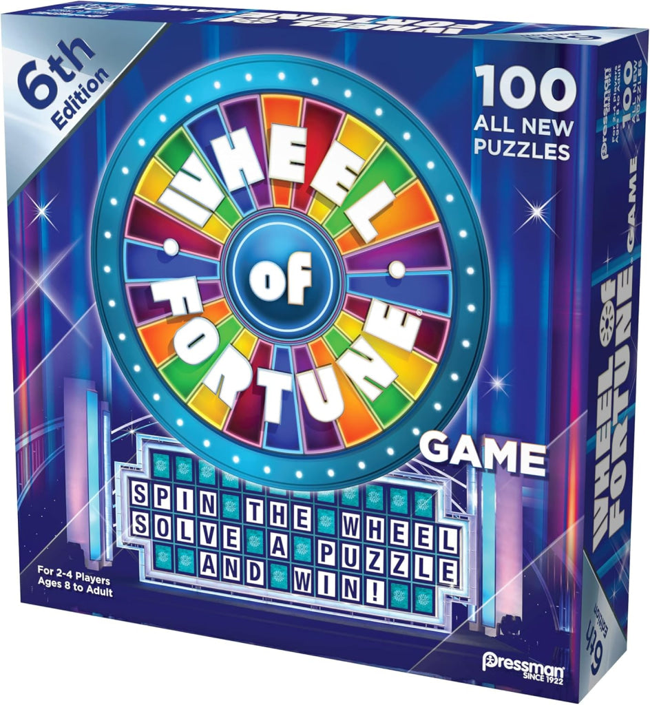 Wheel Of Fortune Game: 6Th Edition - Spin The Pressman
