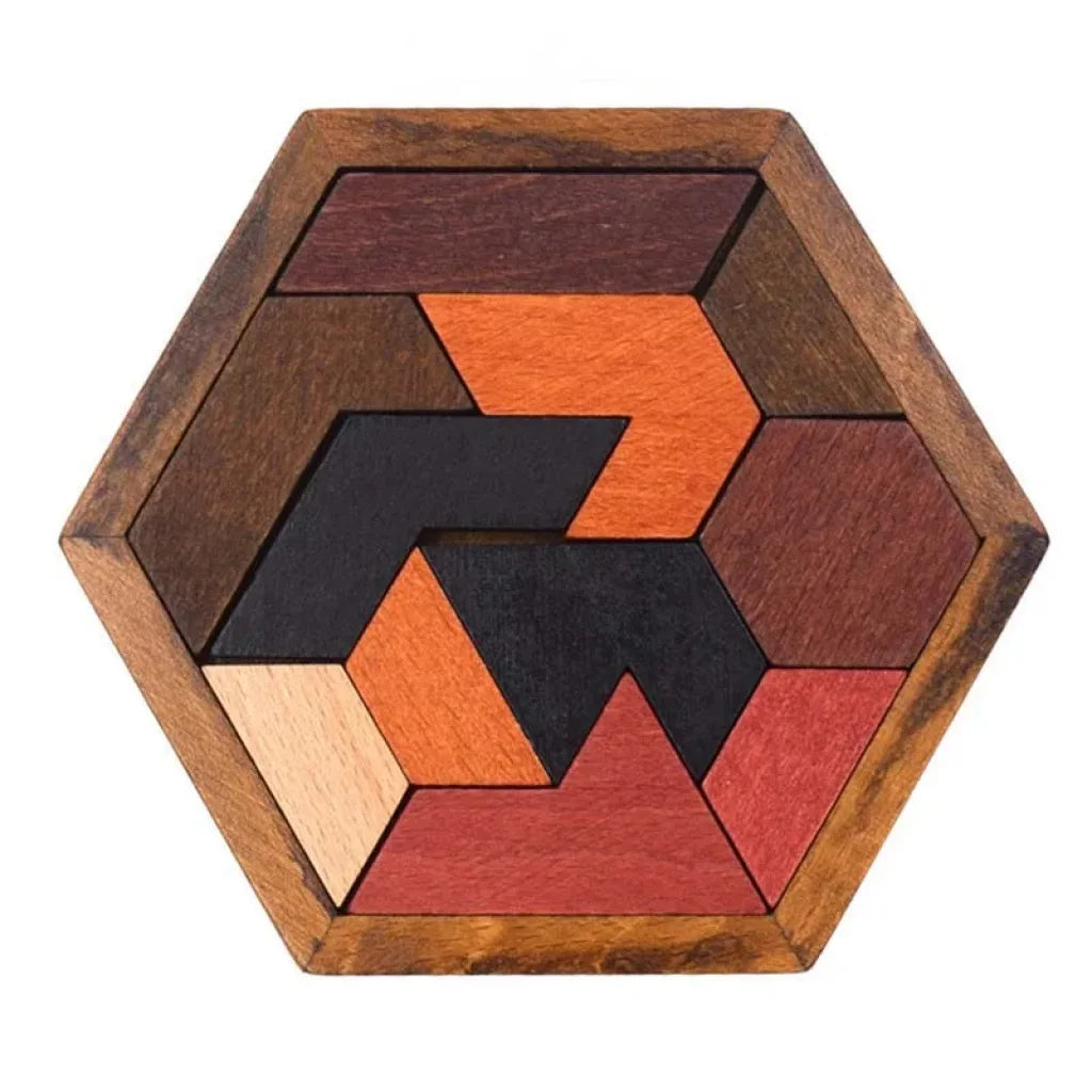 Wood Block Puzzle Jigsaw Board