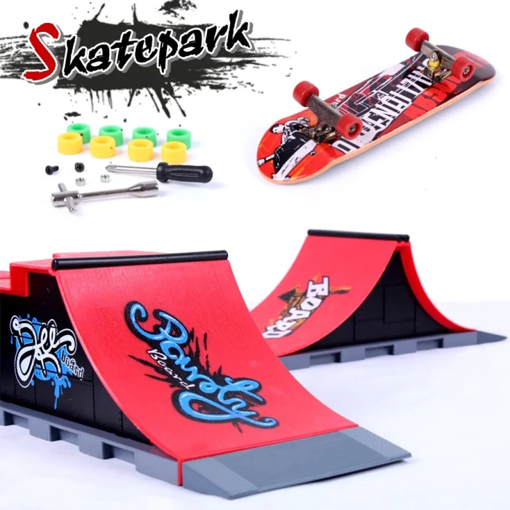 Wooden Fingerboard Finger Skateboard