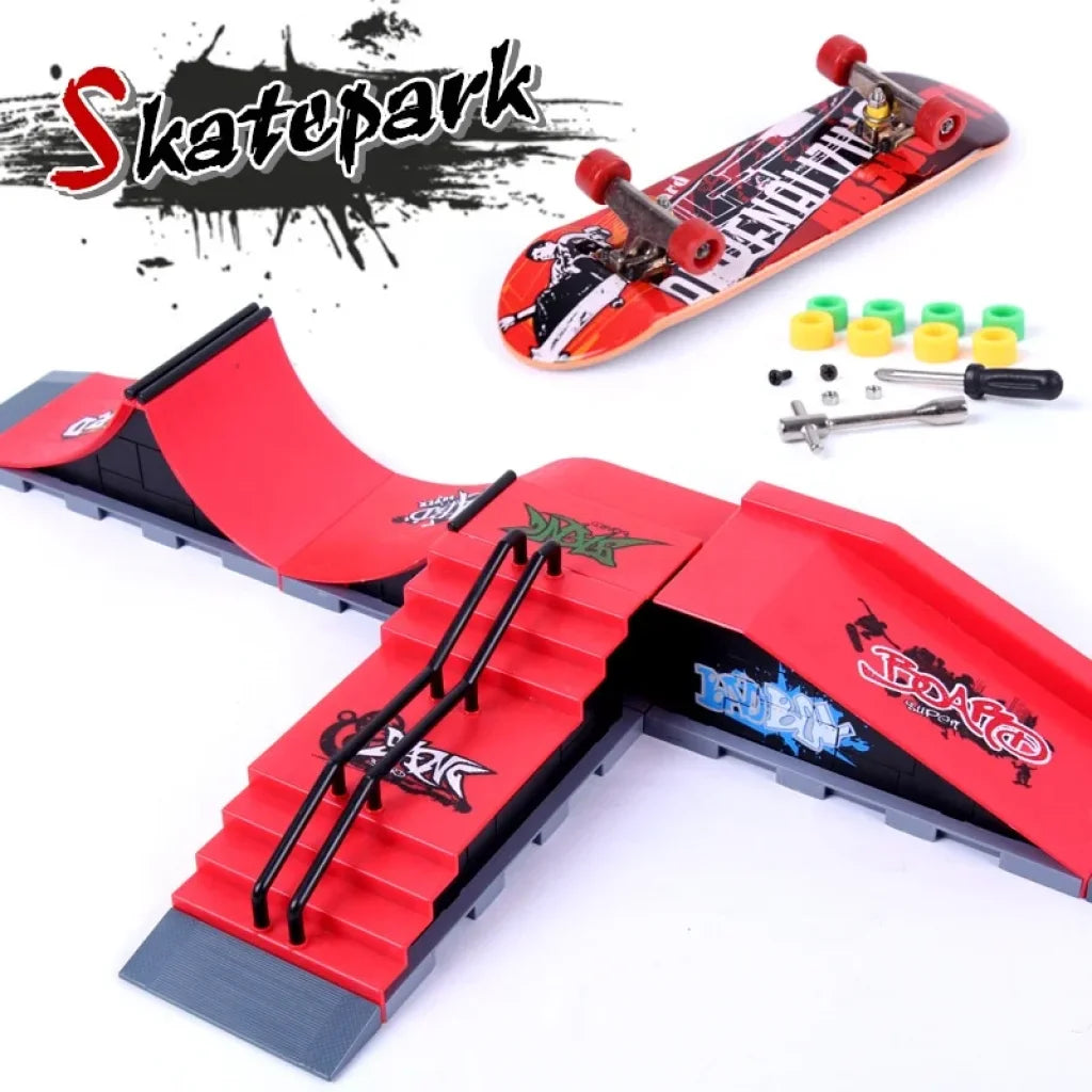 Wooden Fingerboard Finger Skateboard