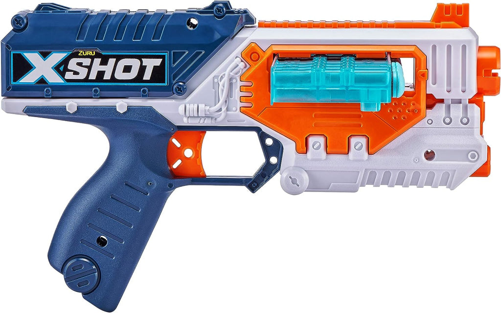 X-Shot Excel Quick-Slide Foam Dart Blaster 2 Pack (Frustration Free Packaging)