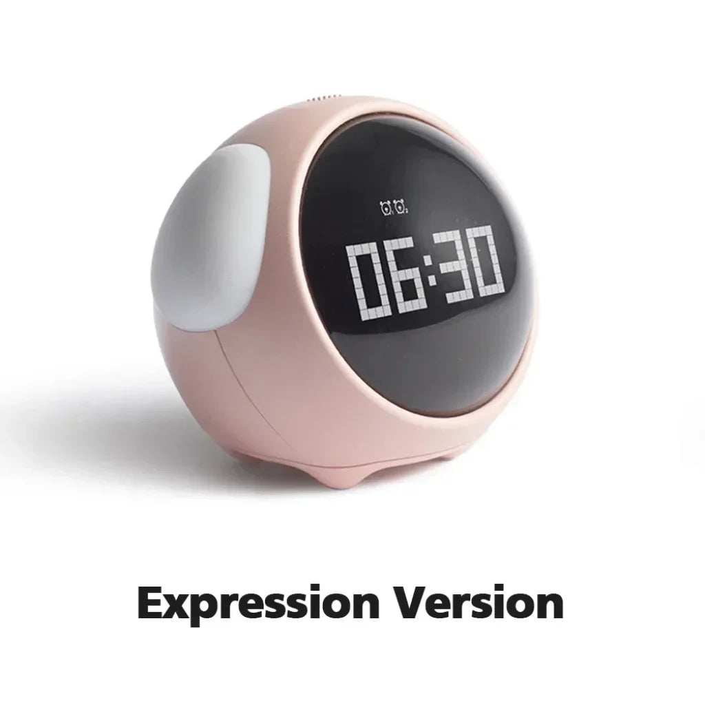 Xiaomi Cute Expression Alarm Clock - Pink