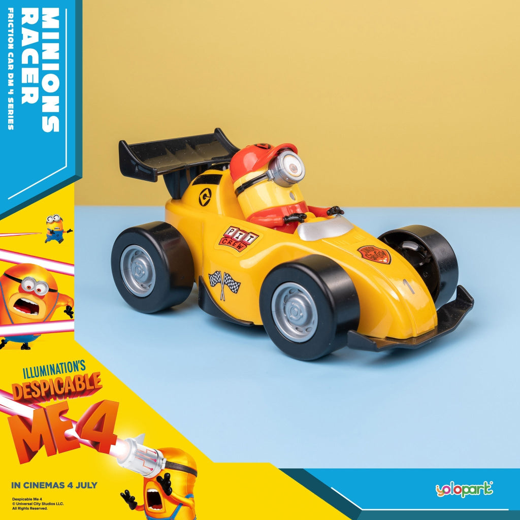 Yolopark Despicable Me 4 - Friction Car Minions Racer