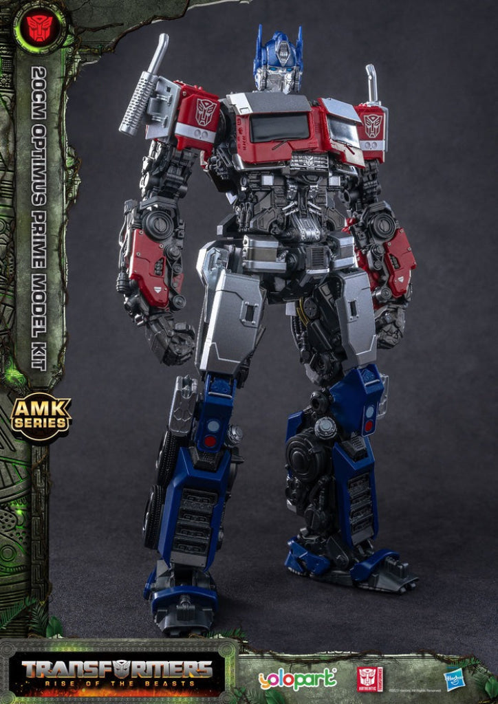 Yolopark Transformers: Rise Of The Beasts - 20Cm Optimus Prime Model Kit Amk Series Transformers