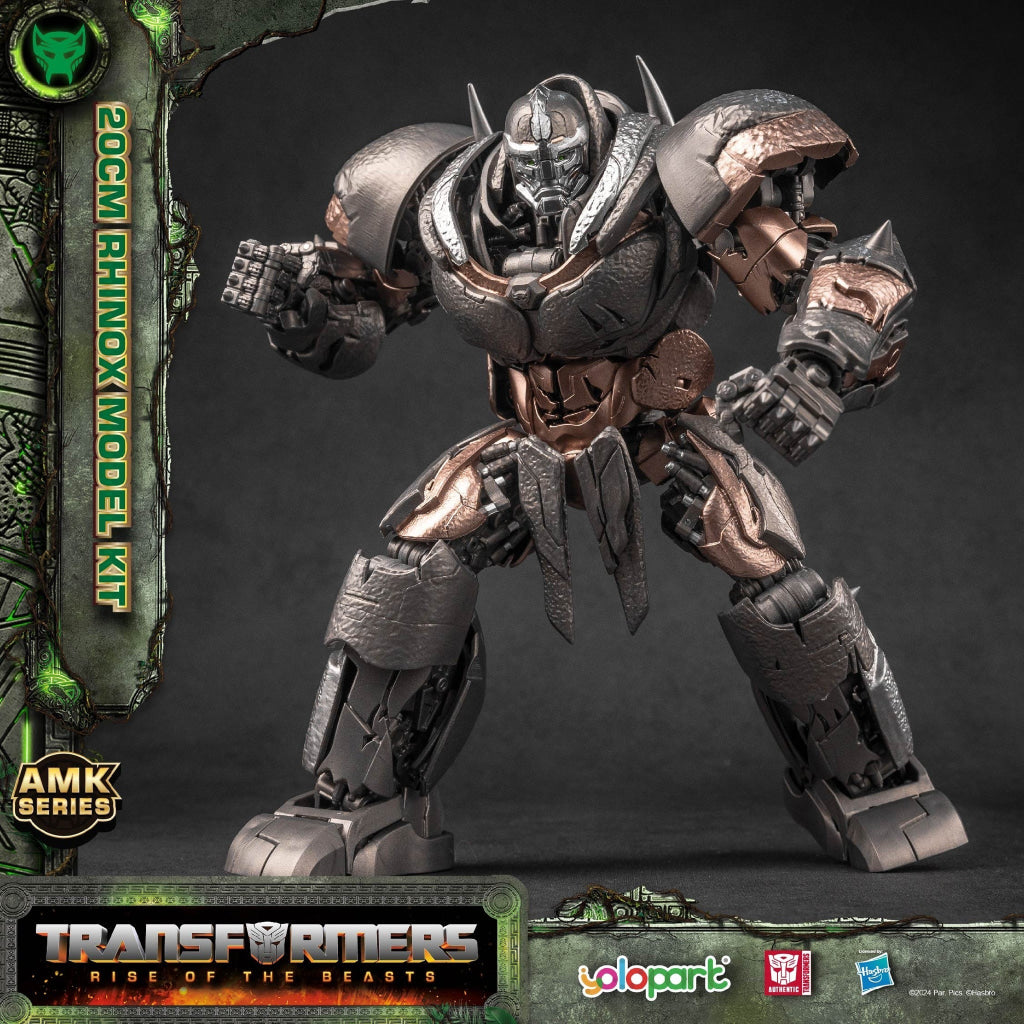 Yolopark Transformers: Rise Of The Beasts - 20Cm Rhinox Model Kit Amk Series Transformers