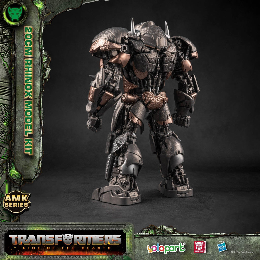 Yolopark Transformers: Rise Of The Beasts - 20Cm Rhinox Model Kit Amk Series Transformers