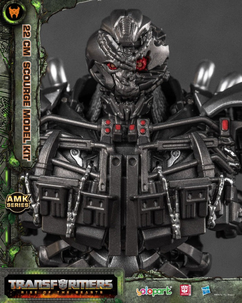 Yolopark Transformers: Rise Of The Beasts - 22Cm Scourge Model Kit Amk Series Transformers